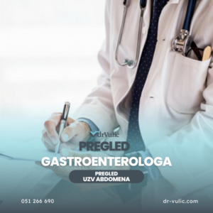 Pregled gastroenterologa- dr Aleksandar Dobrovljski